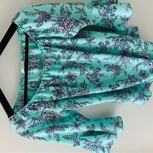 Beautiful floral top with bell sleeves